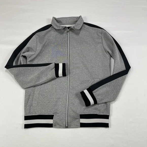 HUDSON OUTERWEAR ACTIVEWEAR ATHLETIC ZIP UP JACKET MEN'S SIZE: SMALL - Picture 2 of 12